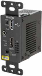 HDBaseT 4K HDMI Extender, 110 Punch Down, Black, 4.25 X 1.625 X 1.5 Inch