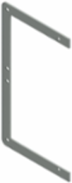 N12 Feed-Through Drop Hanger 6X6 Carbon Steel - Gray