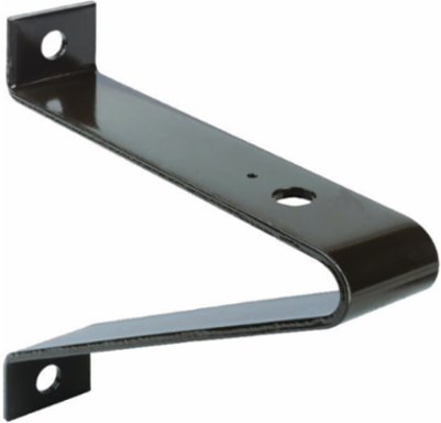 Heavy Duty Steel Wall/Pole Bracket for KF Series Lighting, V-Shape, 33.240 lb