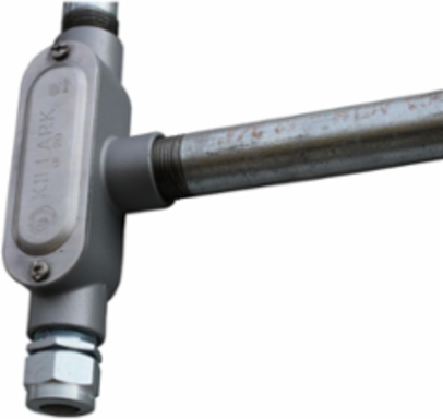 1/2 Inch Steel Drain and Breather, Zinc-Plated Steel Finish