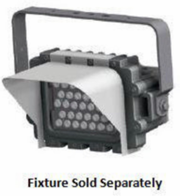 LED Dark Sky Reflector, Aluminum, -40°C to 55°C Operating Temp Range