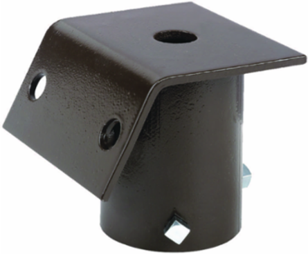Steel Slipfitter for 2 Inch Pipe Tenon, 7.375 Inch x 7.375 Inch x 7.75 Inch