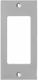 Din Rail Utility Box 1-Gang StyleLine Opening 3.31 Inch Width Gray