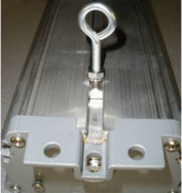 Stainless Steel Eyebolt Set - 3.063 Inch, Operating Temp -40 C to 55 C