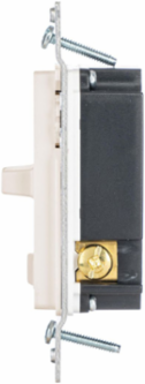 Decorator Slide Dimmer 200W CFL/LED, 600W Incandescent, 2 Inch Width