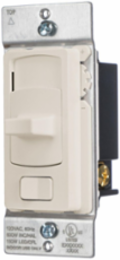 Decorator Slide Dimmer 200W CFL/LED, 600W Incandescent, 2 Inch Width