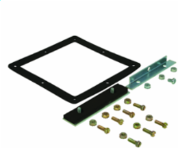 N1 Lay-In 90 Degree Seal Plate 4X4 Carbon Steel - Gray