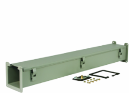 N1 Lay-In Wireway 6X6X24 Carbon Steel - Gray