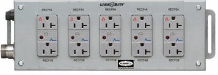 PSDA 5-Gang Ground Fault Spec Grade GFCI 20A 125V