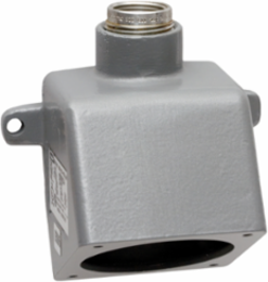 Insulgrip 30A Back Box, 1" NPT Hub, Gray Cast Aluminum