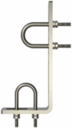 Galvanized Steel L Bracket with Hardware Kit for 1-1/2" Slats, 4 lb. Weight