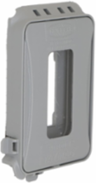 1-Gang Weatherproof In-Use Cover, Expandable, NEMA 3R, Gray