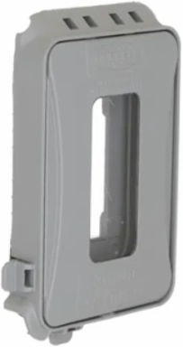 1-Gang Weatherproof In-Use Cover, Expandable, EXTRA DUTY®, Gray