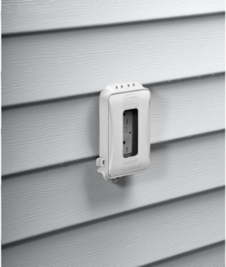 1-Gang Weatherproof In-Use Cover, Expandable, EXTRA DUTY®, White