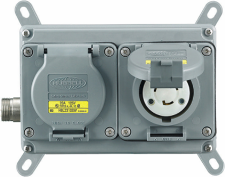 LINKOSITY 4X NEMA 3R Enclosure, 30A 125V AC, 5.5 Inch Width
