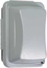 1-Gang Weatherproof In-Use Cover, Horizontal/Vertical, 16-in-1, 2-3/4 in. Deep, Gray