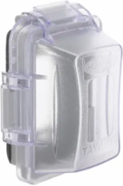 1-Gang Weatherproof In-Use Cover, EXTRA DUTY®, 16-in-1, 2-3/4 in. Deep, Clear