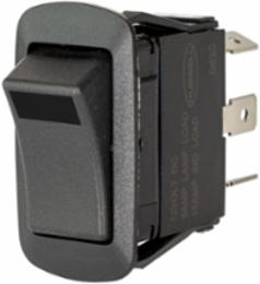 Marine Grade Panel Mount Rocker Switch, Single-Pole, 12V DC, 3 Inch