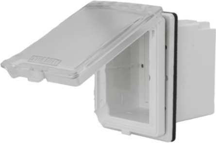 Weatherproof In-Use Cover, 1-Gang, Nonmetallic, 4.98 x 6.75 x 7.38 Inch