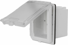 Weatherproof In-Use Cover, 1-Gang, Nonmetallic, 4.98 x 6.75 x 7.38 Inch