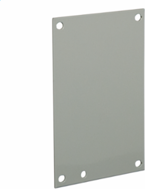 Panel Large N1C/RHC 13X18.5 Carbon Steel - White