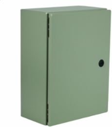 N412 Single Door Wall-Mount Ultimate 24X24X6 Carbon Steel - Gray
