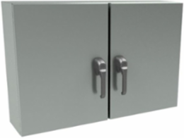 N412 Double Door Wall-Mount Ultimate 24X36X08 Carbon Steel - Gray