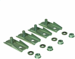 Mounting Feet (N412 Series) Carbon Steel- Plated