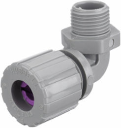 Nylon 90 Degree Male Cord Connector, 0.75-0.88 Inch, 1 Inch