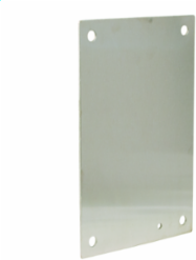 Back Panel (N1/3R/4/12) 21X21 304 Stainless Steel