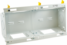 4-Gang Metallic Enclosure for AV, Power & Data Connections