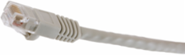 Copper Patch Cord CAT6 NetSelect Slim Style 3 ft Length 8-Conductor White