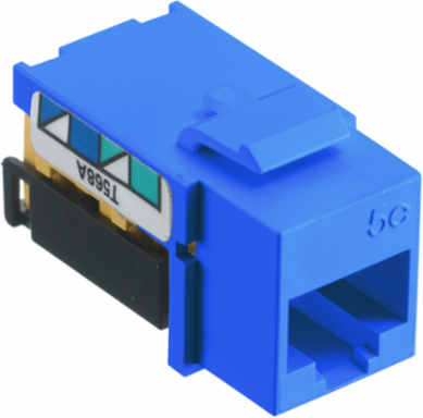 netSELECT™ Category 5e Modular Jack, 0.86 x 0.67 x 1.29 Inch, Quick-Lace Termination