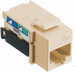Category 5e netSELECT™ Jack, 3.200 Inch Width, Quick-Lace Termination