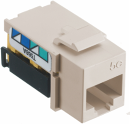 netSELECT™ Category 5e Jack, Snap-Fit, Up to 2.5GBASE-T, 24-Pack