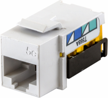 Category 5e netSELECT™ Jack, Standard Size, Quick-Lace Termination
