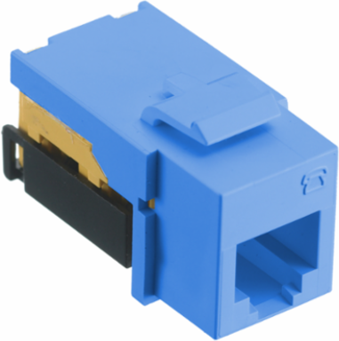 netSELECT™ RJ25 USOC Modular Telephone Jack, 0.86 x 0.67 x 1.29 Inch, Quick-Lace Termination
