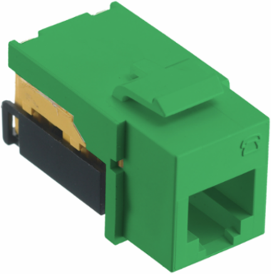 netSELECT™ RJ25 USOC Jack, 6-Position Compliant, 0.86 x 0.67 x 1.29 Inch