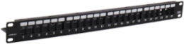 Copper Patch Panel, 24-Port, Unloaded, 19 Inch Width X 1.75 Inch Height