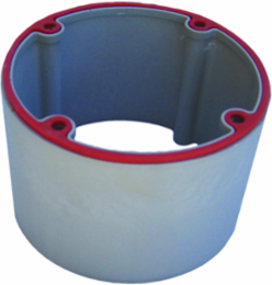 Gray Non-Metallic Extension for NV2 Series Wall Mount Fixture 5 Inch x 5 Inch x 4 Inch