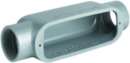 1/2 Inch Aluminum Conduit Body, 4 cu. in Volume, Powder Epoxy Finish