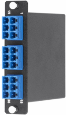 Fiber Optic High Density Cassette LGX 36 Fiber Ports OS2 0.700 Inch Width