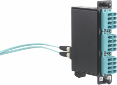 Fiber Cassette LC-MT 10GbE OM3 50/125 Multimode 2.2 Inch