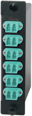 Fiber Cassette LC-MT 10GbE OM3 50/125 Multimode 2.2 Inch