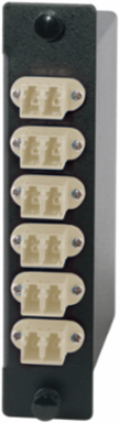 LC Duplex Fiber Accessory Cassette, Multi Mode 62.5, 250 Micron