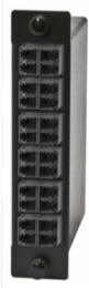 Fiber Optic Cassette, LC Duplex 24F, OM2 Fiber, 250 Micron