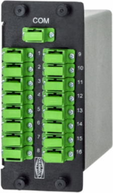 Fiber Optical Splitter 1x16 LGX 2x SC/APC 0.3 dB Loss