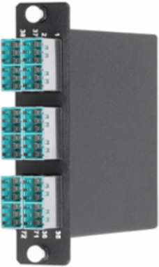 Fiber Optic High Density Cassette 72 Fibers 36 Ports LGX OM3/OM4