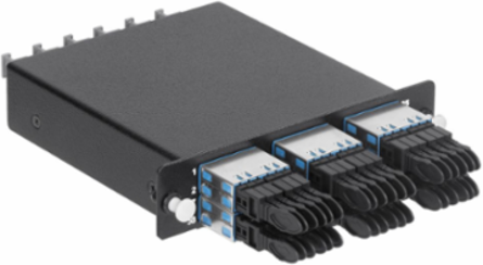 Fiber Optic High Density Cassette, LGX Size, 72 Fibers, OS2, Blue