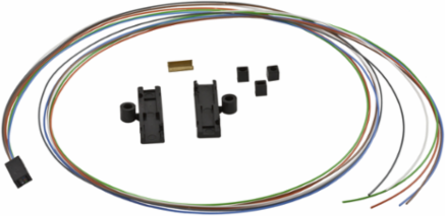 OSP Cable Break-Out Kit, 900 Micron, 6 Fiber, 8 Inch Width, PVC Material